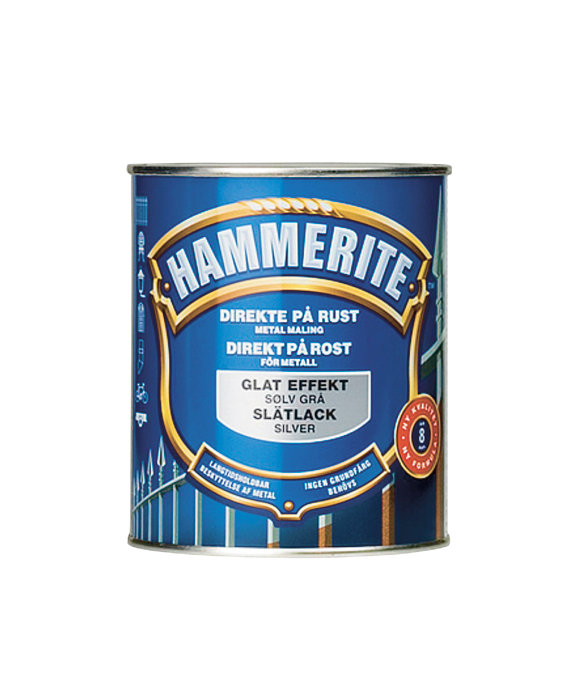 Hammerite metallmaling sølv 750 ml